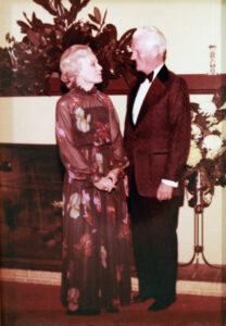 Photo of Nancy and George Blanton in 1977.